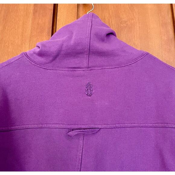 Free People Movement Remi Pullover Sweatshirt High Neck Purple Size Small NEW - Picture 8 of 12